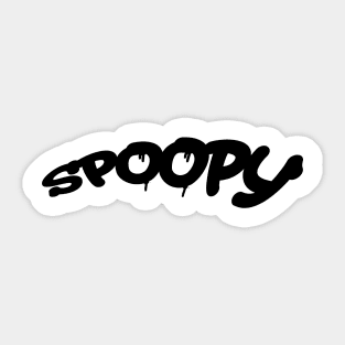 SPOOPY Sticker